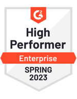 G2 High Performer Enterprise Spring 2023