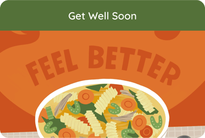 Get well soon Kudoboard sample