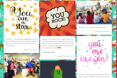 "You are amazing" Kudoboard with posts